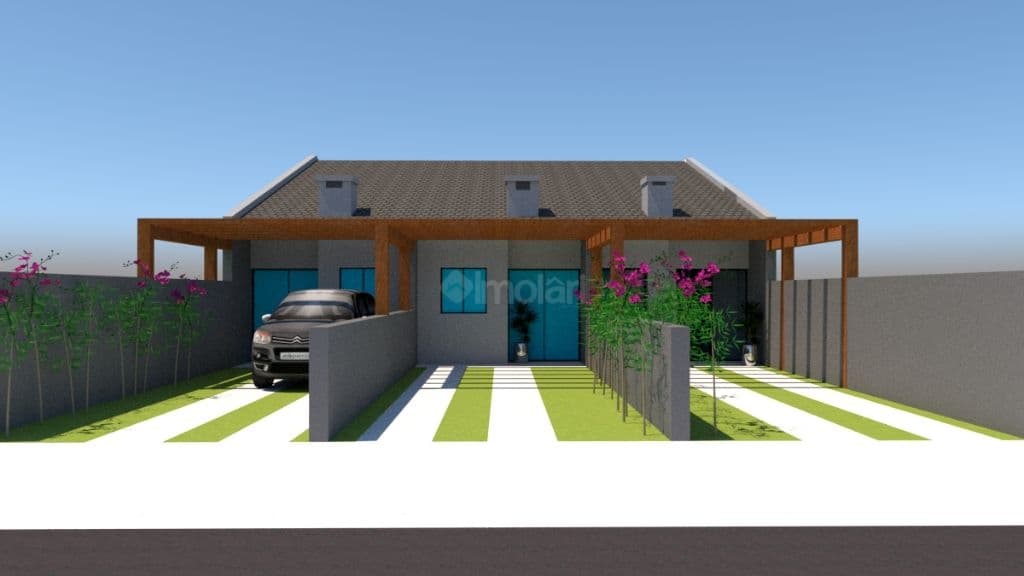 Charmosa Casa Geminada à Venda em Santa Cruz do Sul